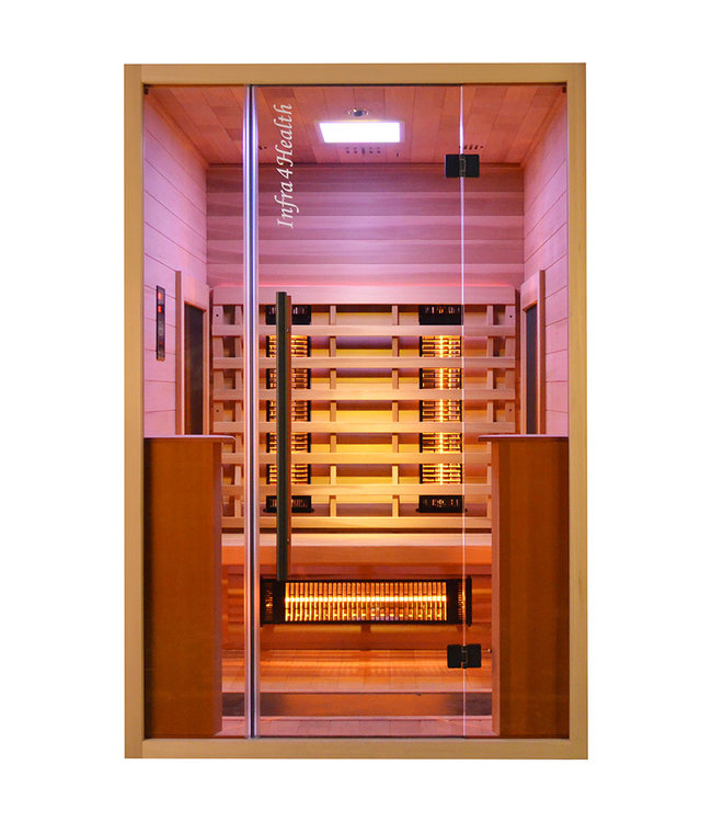 Infrarood sauna Glass Front 130cm