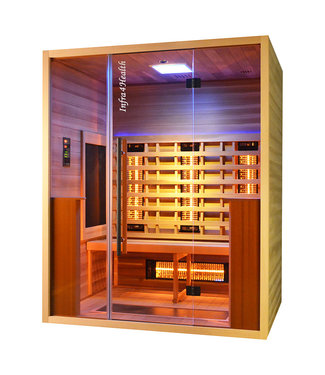 Infrarood sauna Glass Front 160cm