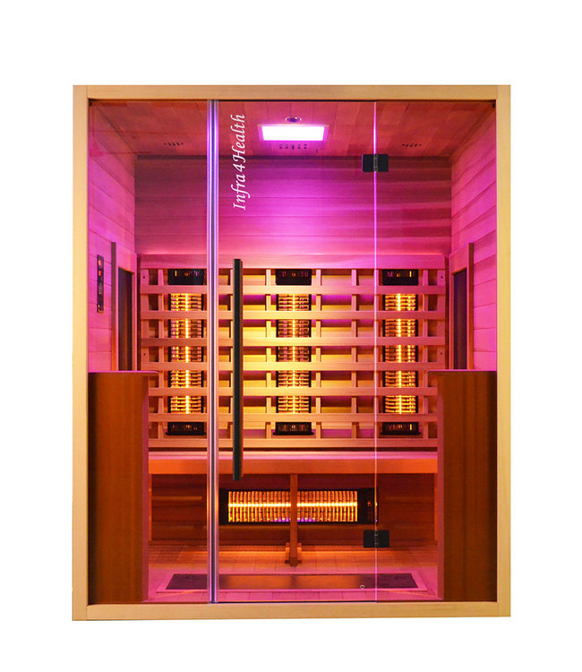 Infrarood sauna Glass Front 160cm