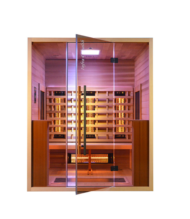 Infrarood sauna Glass Front 160cm