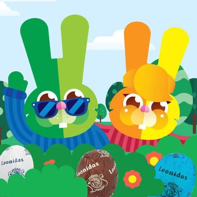 Easter Rabbit (20 cm) and 375g Easter Eggs