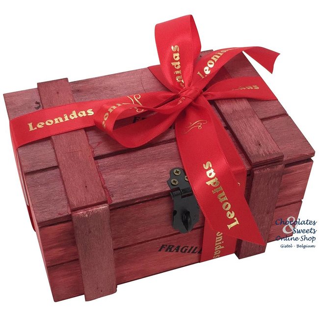 Coffret avec 500g de Chocolats Leonidas