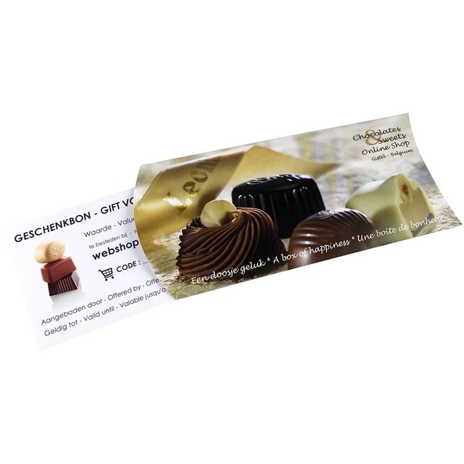 Digitale Cadeaubon ter waarde van € 20