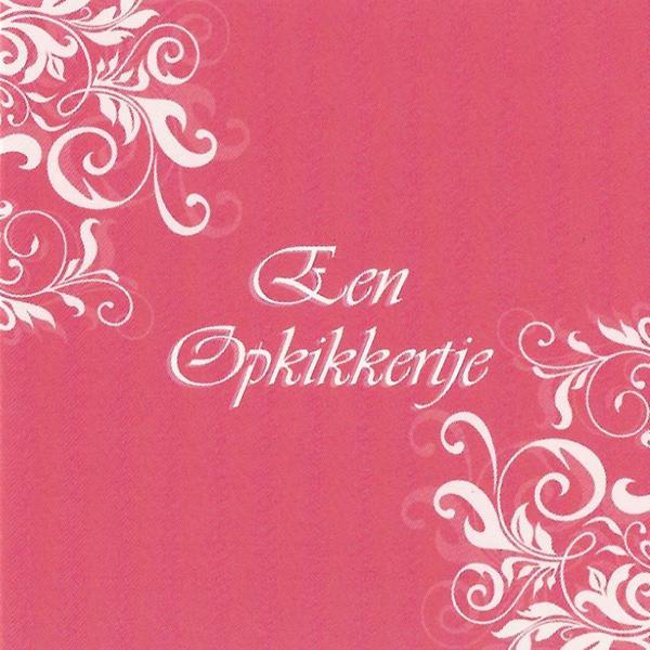 Greeting Card 'Een opkikkertje' (7x7cm)