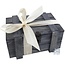 Gray Wooden Casket with 500g of Assorted Belgian Chocolates