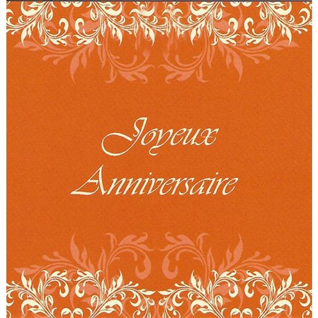 Greeting Card 'Joyeux Anniversaire'