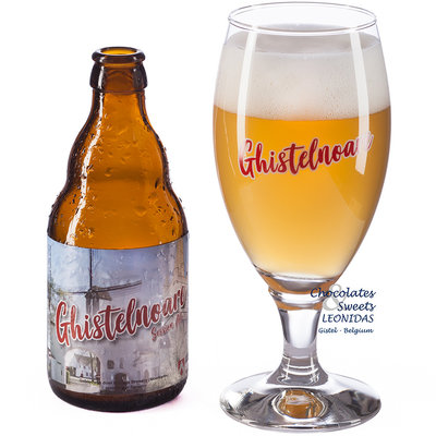 Fles belgisch streekbier 'Ghistelnoare Session Ale' 33cl.