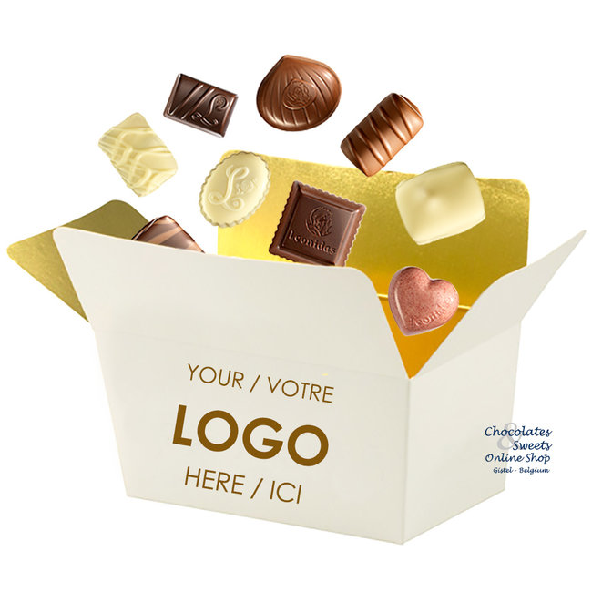 Leonidas Personalized box with 300g chocolates