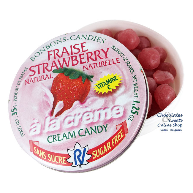 YOLLOH - Sachet Bonbon Sweet Strawberries - Vegan - 320006 - Rouge - Fraise  - Acidulés - 120Gr - Anniversaire - Enfant - Adulte - Fraise