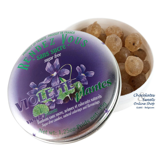 Rendez-Vous Zuckerfreie Süßigkeiten (Violett) 35g