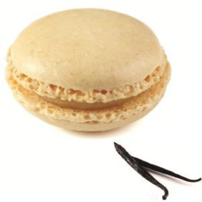 Box Macarons Vanille, Mokka und Schokolade (6)