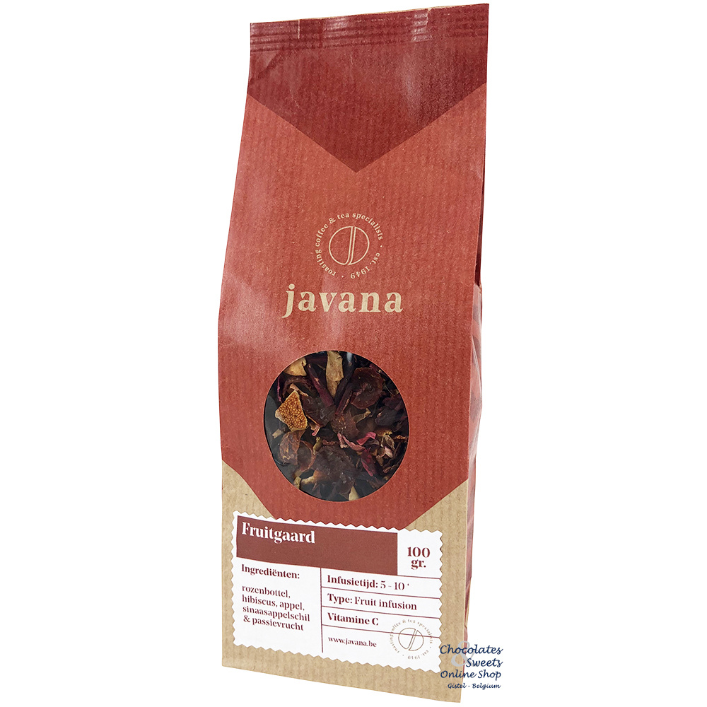 Javana Tea Javana Fruitgaard (fruit tea) 100g Leonidas Online Shop
