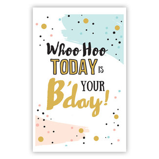 Whoo Hoo... your B'day (11,5x16,5cm)
