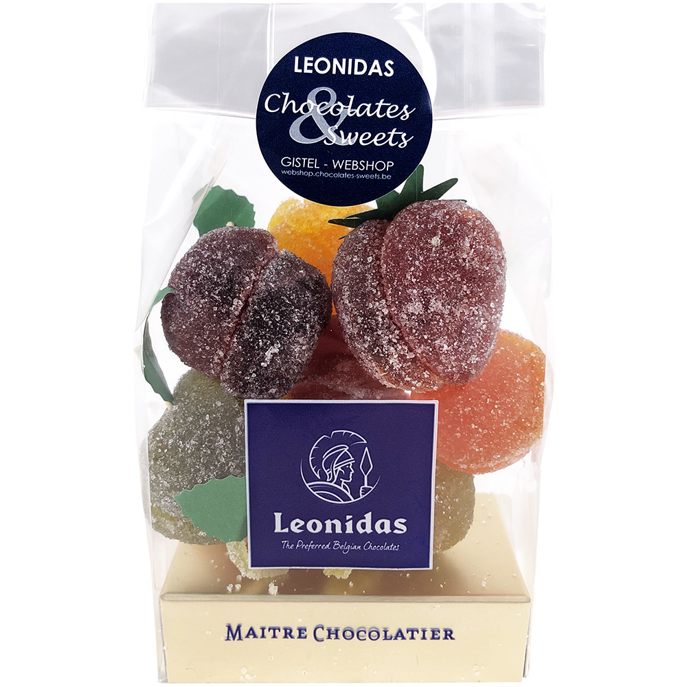 Leonidas en Ligne  Leonidas Pâtes de Fruit 200g - Boutique en ligne  Leonidas Gistel (BE)