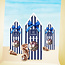 Leonidas Beach hut - chocolate Seashells 300g