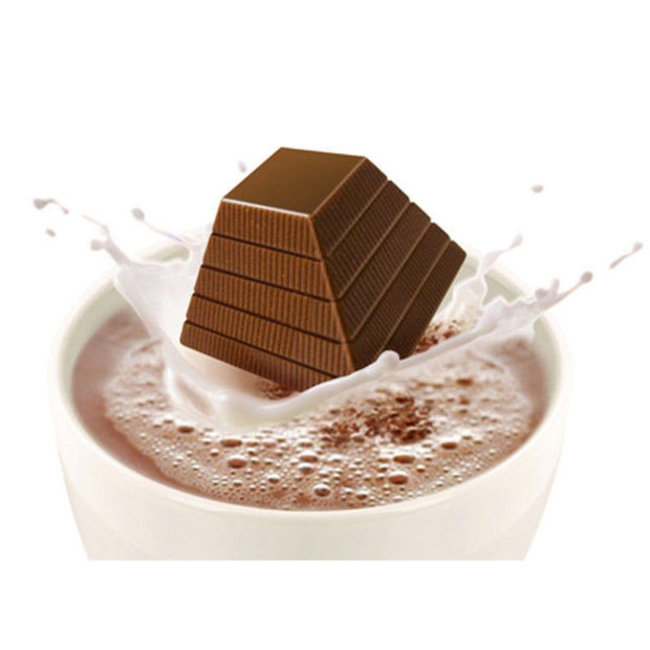 Leonidas Leonidas Choco Latte Pyramiden - 6 Stück Belgische Vollmilchschokolade