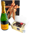 500g Chocolates and Champagne Veuve Clicquot