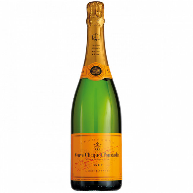 Bottle of Champagne Veuve Clicquot Brut 75cl.