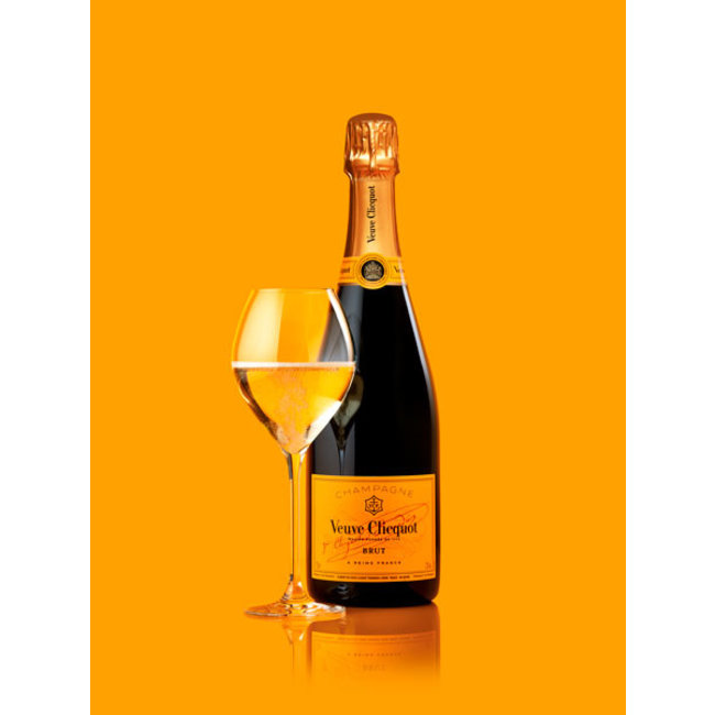 Fles Champagne Veuve Clicquot Brut 75cl.