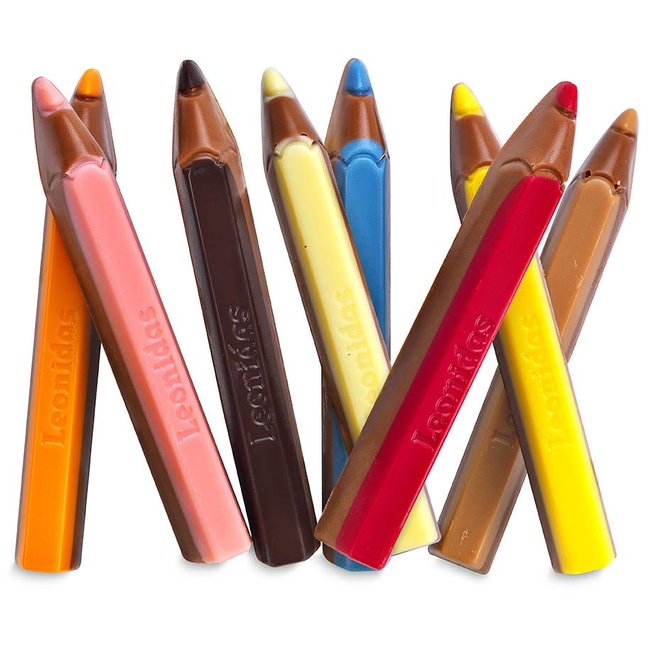 Leonidas Crayons en chocolat au lait