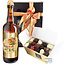 750g Leonidas chocolates and a bottle of Brugse Zot 75cl