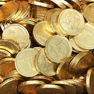 Leonidas Chocolate Coins 3kg VALUE PACK