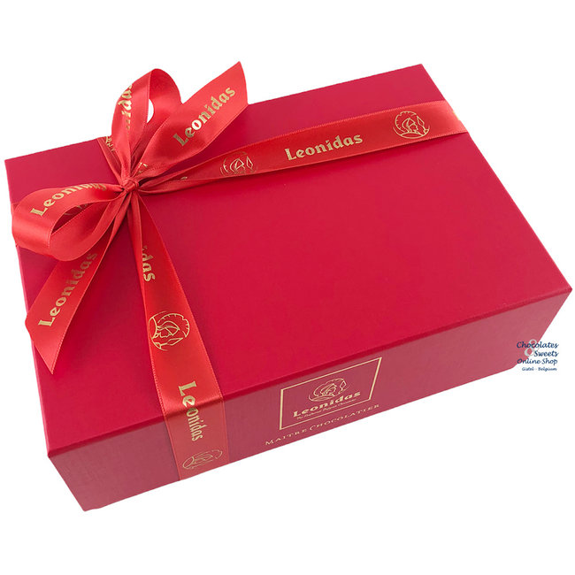 Leonidas Boîte Bijoux Rouge - Luxe et Gourmandise