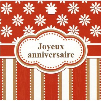 Joyeux Anniversaire (7x7cm)