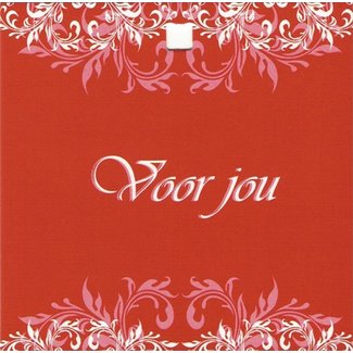 Greeting Card 'Voor jou' (7x7cm)