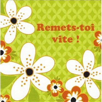 Remets-toi vite! (7x7cm)