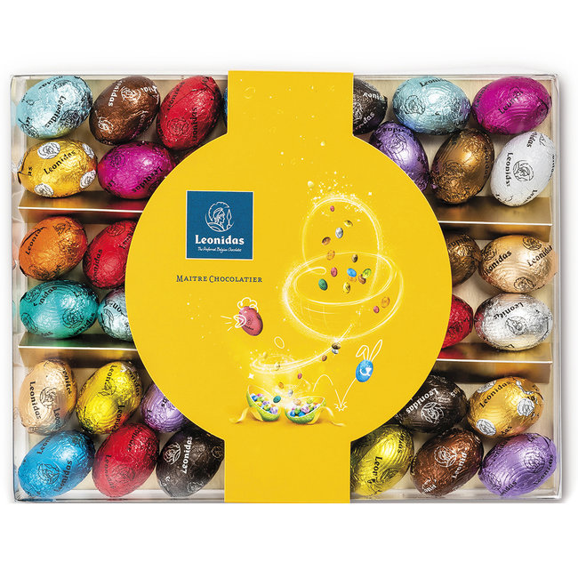 Leonidas Plexi Box 48 small Easter Eggs