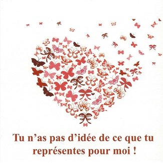 Carte de voeux 'Tu n'as pas d'idée...' (7x7cm)
