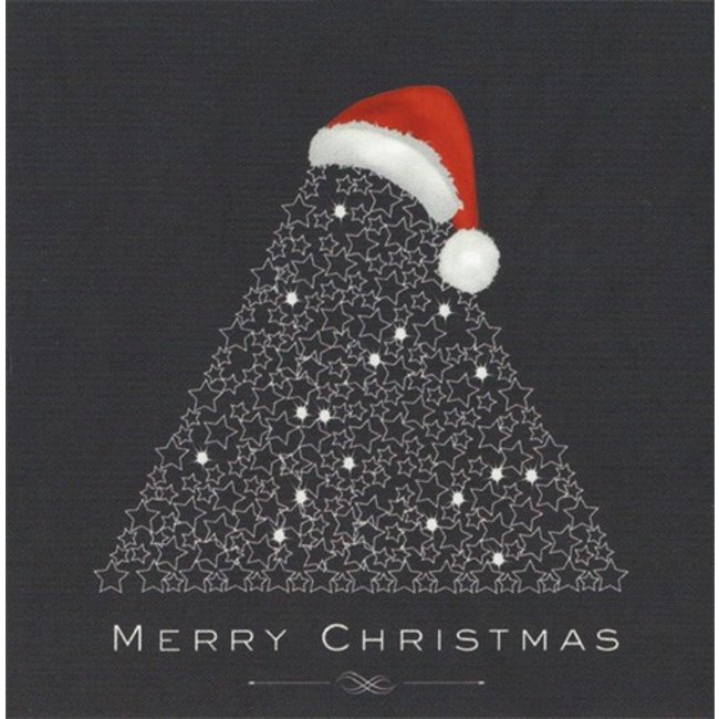 Greeting Card 'Merry Christmas' (7x7cm)