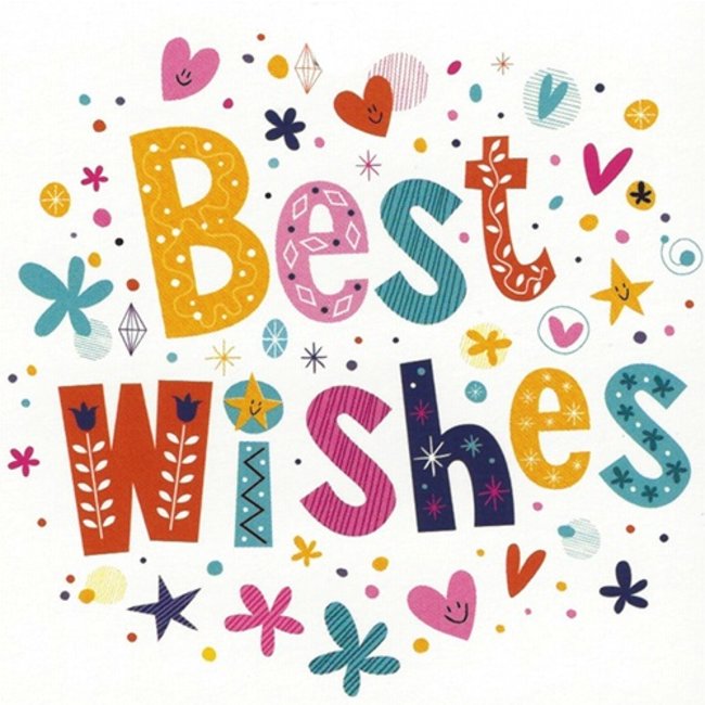 Greeting Card 'Best Wishes'