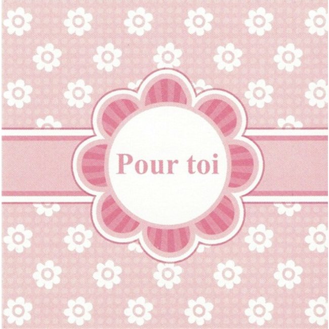 Greeting Card 'Pour toi'