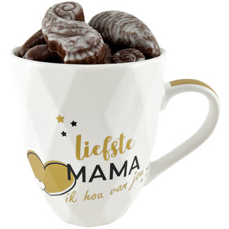 Mug 'Liefste Mama' Seashells 250g