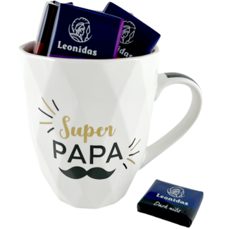 Mug 'Super PAPA' Napolitains 250g