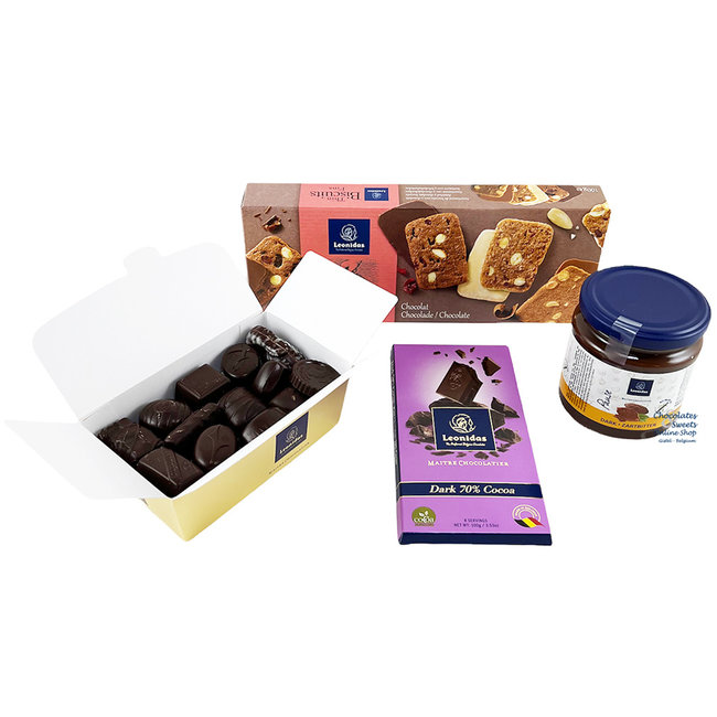 Leonidas DARK Chocolate lovers (XS)