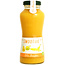 Trio of Fruit Smoothies (Red, Yellow, Green)