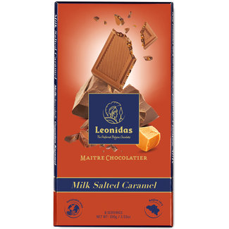 Leonidas Tablet Milk - Salted Caramel 100g