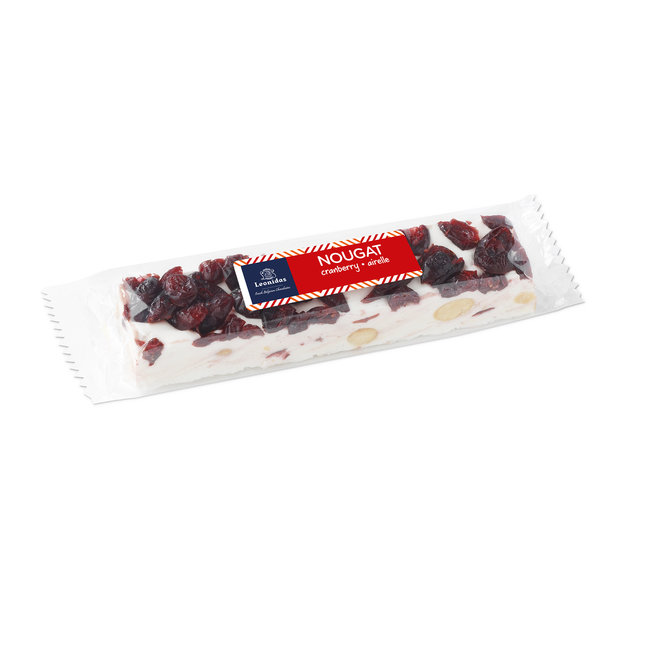 Leonidas Zachte Nougat met veenbessen 100g (21 stuks)