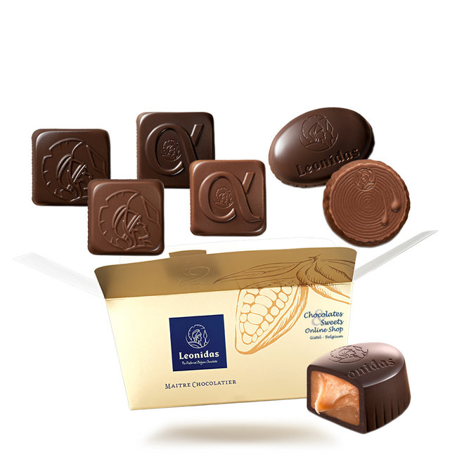 Leonidas Pralinen mit Karamell 500g