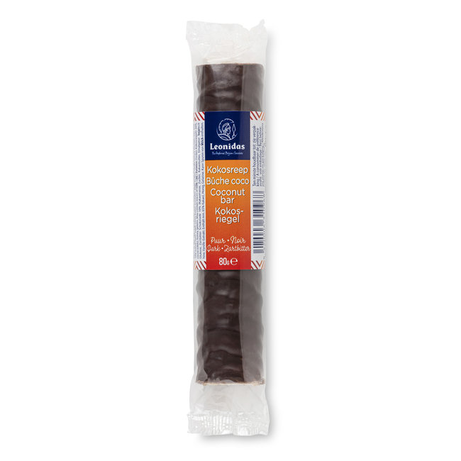 Leonidas Coconut bar Dark 80g (24 pieces)