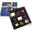 Leonidas Coffret cadeau bleu garni de 9 chocolats assortis