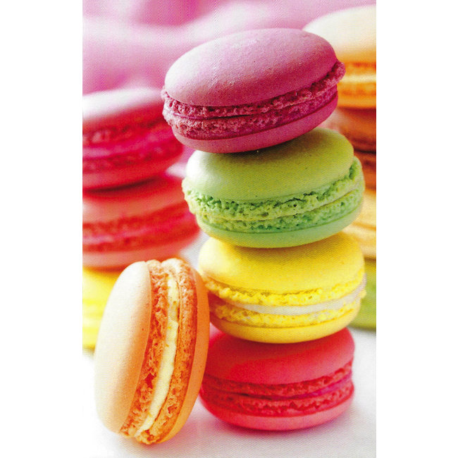 Greeting Card 'Macaroons' (11x17cm)