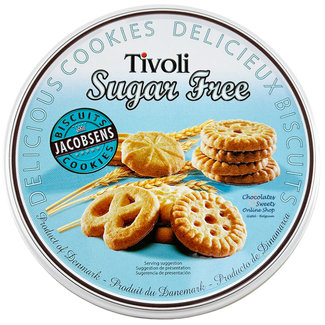 Tivoli Suikervrije koekjes (met zoetstof) 142g