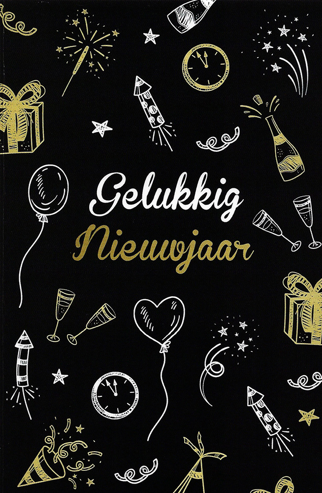 Stempel Gelukkig Nieuwjaar 2025 Timmy Kirstin