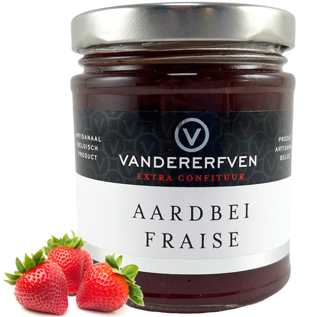 Vandererfven Erdbeerkonfitüre 215g