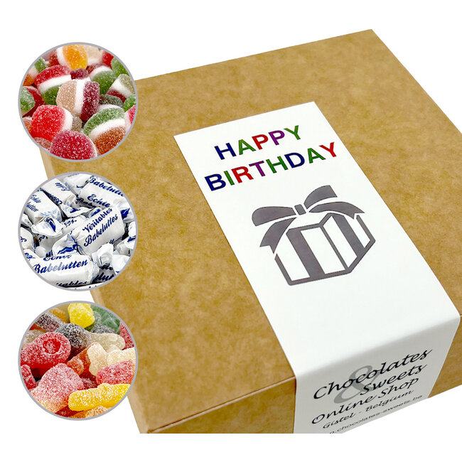 Candy Box HAPPY BIRTHDAY