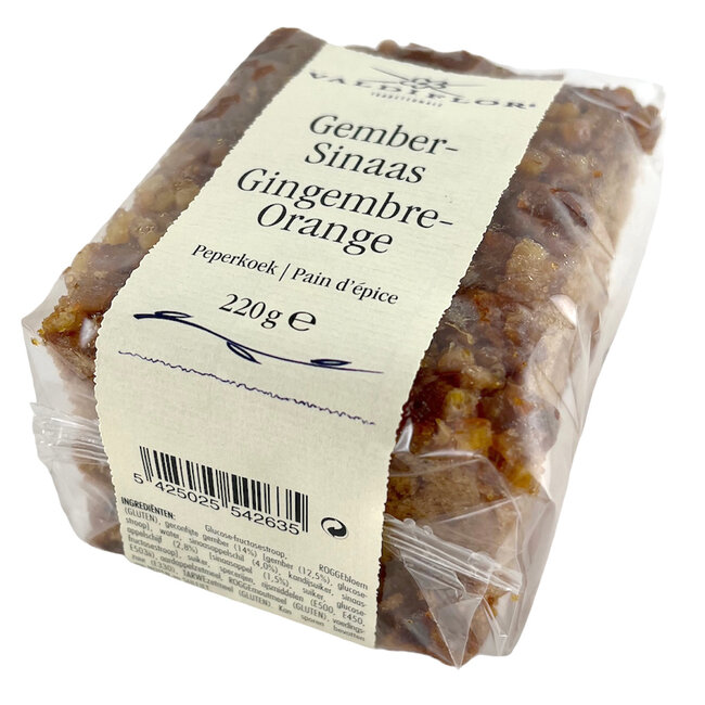 Pain d'épice au Gingembre & Orange 220g